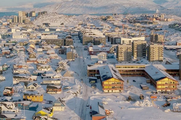 Greenland in the sights."